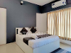 Bedroom 2 of TrustedStay Madhav Dham Service Apartment in Malad, Mumbai